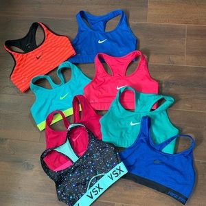 Nike Intimates & Sleepwear - (8) Nike Pro Sports Bra Bundle Nike Intimates & Sleepwear - (8) Nike Pro Sports Bra Bundle